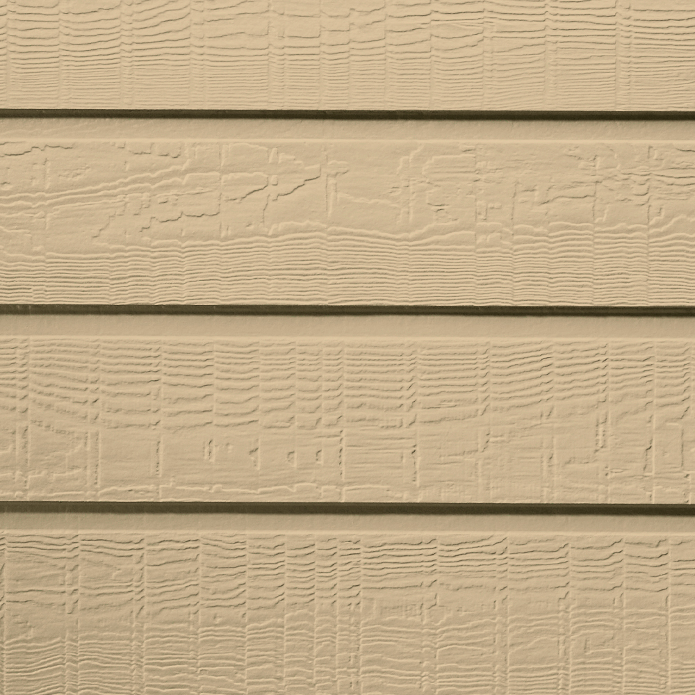 Hardie Plank HZ10 8 in. x 144 in. Primed Custom Roughsawn Fiber Cement Lap Siding